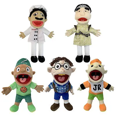 1x Jeffy Hand Puppet Cartoon Plush Toy Stuffed Doll Soft Figurine Kids Baby Gift • $26.34