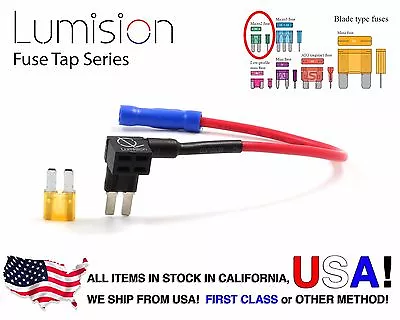 New Add-a-circuit Blade Style Atr Apt Micro 2 Fusetap Fuse Tap + 5amp Fuse • $6.49