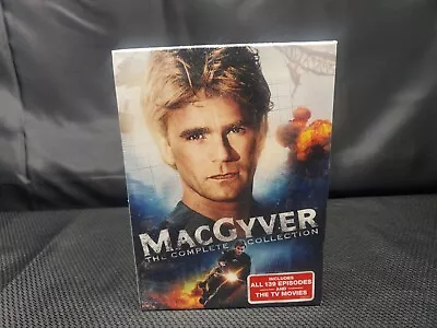 NEW Sealed: MACGYVER - The Complete Series (DVD 2015 39-Disc Set) • $55.20