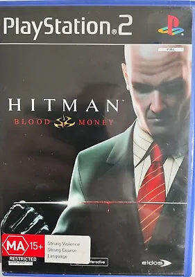 Hitman Blood Money PlayStation 2 PS2 PAL Free Postage • $12.95