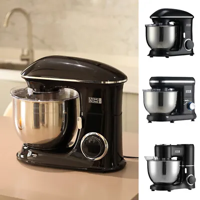 Electric Kitchen 6-Speed 1500W Stand Mixer Food Blender Cream Whisk Cake Mixers • £88.95