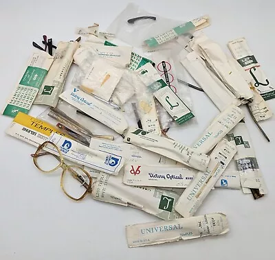 Vintage Lot Of NOS Eyeglass Temples Glasses Replacement Parts Optometry • $19.99