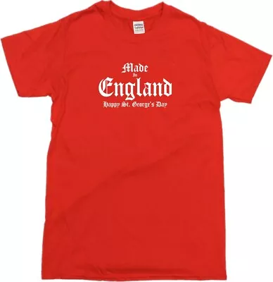  St Georges Day T-Shirt - Made In England Various Colour TShirts • £19.99