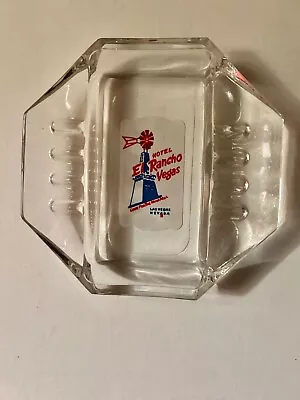 Vintage Nevada Casino Ashtray:  Hotel El Rancho Vegas. Las Vegas Nevada. • $10