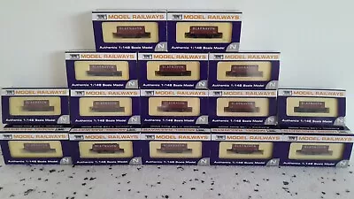 15X DAPOL N GAUGE  BLAENAVON  20T STEEL MINERAL WAGONS JOB LOT RAKE - BOXED Mint • £150