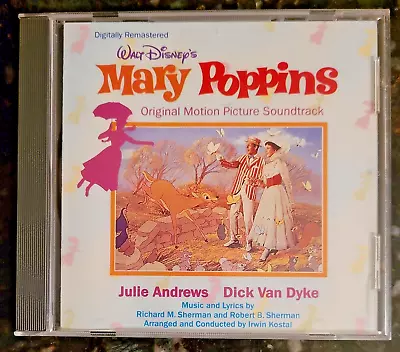 Mary Poppins Original Motion Picture Soundtrack CD (1992 Walt Disney Records) • $9.99