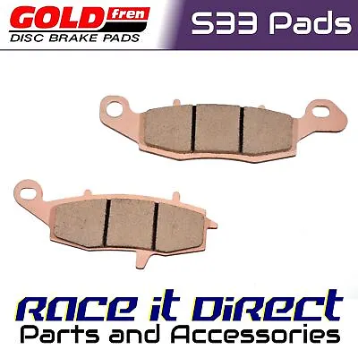 Brake Pads For KAWASAKI Z 750 S 2005-2006 LEFT/FRONT Goldfren S33 • £16.95