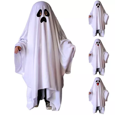  Halloween Ghost Cosplay Costumes Kids Boys Girls Children Party Fancy Dress. • $20.61