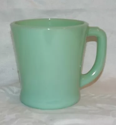 Vintage Jadeite Fire King Anchor Hocking Mug  D Handle Coffee Tea Cup Oven Ware • $24.95