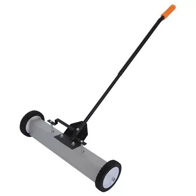 24  Magnetic Sweeper Roller With Wheels 30lb Capacity • £58.99