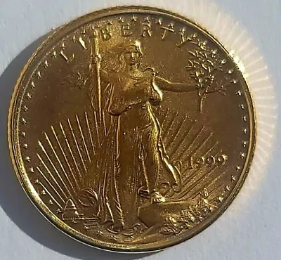 Random Year  1/10oz Gold American Eagle • $283.85