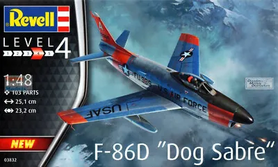 RVG03832 1:48 Revell Germany F-86D Sabre Dog • $54.54