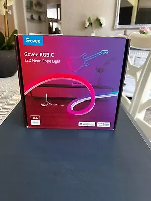 Govee Neon Rope Lights RGBIC LED Neon With Music Sync Works W/ Alexa 10ft • $35