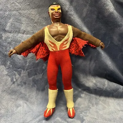 Vintage 1970s Mego Falcon -All Original 8  WGSH Marvel Action Figure W/ BOOTS • $89.99