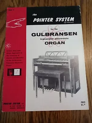 $29.88 • Buy  The Pointer System For The Gulbransen Transistor Electronic Organ  1957 Book 4
