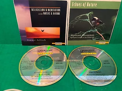 Relaxation & Meditation & Echoes Of Nature - (2) CD Lot • $1.99