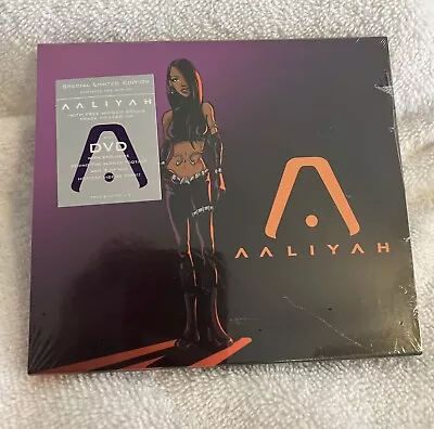 Aaliyah - Aaliyah CD / DVD   2001 2 Disc W/ Bonus Track SEALED With Hype Sticker • $125