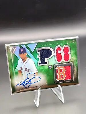 /50 2015 Topps Triple Threads Matt Barnes Auto Patch Rookie Emerald #116 RPA • $17.99