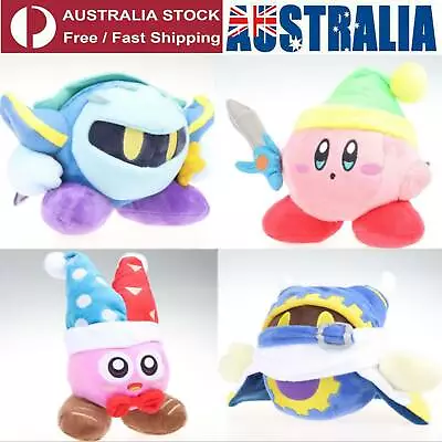 Kid Plush Toy Kirby Meta Knight Soft Stuffed Doll Clown Kirby Christmas Gifts AU • $24.35