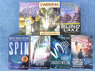 Robert Charles Wilson Lot 7 Darwinia Blind Lake Spin Axis Vortex Julian Comstock • $29.99