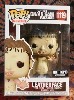 Funko POP! Movies Hot Topic Exclusive LEATHERFACE With HAMMER #1119 Combine S&H • £24.12