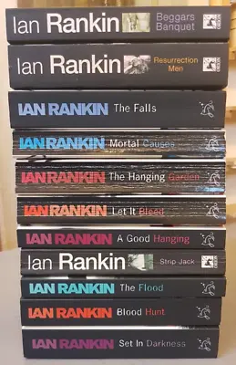 Ian Rankin Inspector Rebus 11 Book Collection Set Paperbacks • £21.99