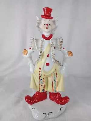 $5.99 • Buy Vintage Ceramic Clown Figurine