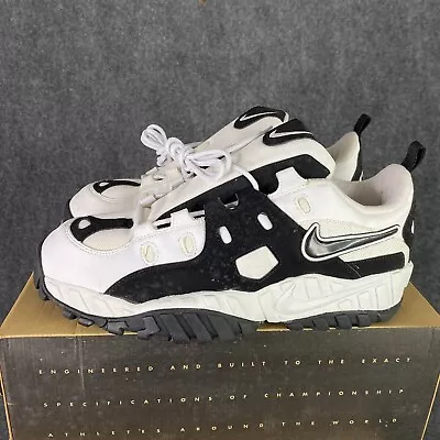 Nike Mega Trainer Plus Mens 14 US Shoes VINTAGE Sneakers White Black 90s *READ • $54.99