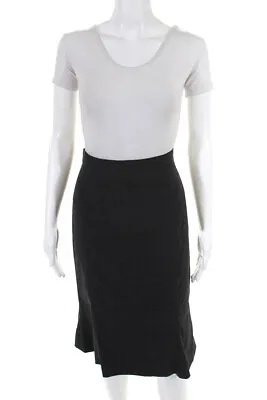 $19.99 • Buy Domenico Vacca Womens A Line Midi Skirt Gray Wool Size IT 40 LL19LL