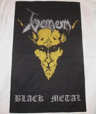 Venom Black Metal Fabric Poster Flag 27x42 Heavy Metal UK • $22.45