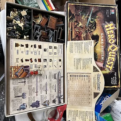 HeroQuest Game System  - 1989 - Does Not Appear To Be Complete • $59.99