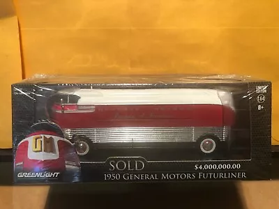 1/64 Greenlight  Barrett Jackson 1950 General Motors Futurliner Parade Progress • $80