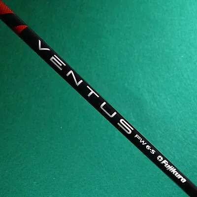 Fujikura Ventus Red FW 6-S Stiff Fairway Wood Shaft W/ Adapter & Grip • $64.99