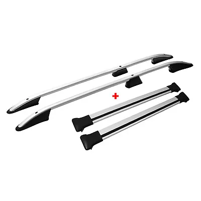 Roof Rack Rail Cross Bars Roof Set For Mitsubishi Outlander Sport 2011-2024 Gray • $289.90