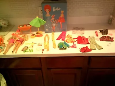 Barbie Vintage DOLLS TAGS CLOTHS FURNITURE SNORKLE NICE CASE MISC. DOLLS • $99