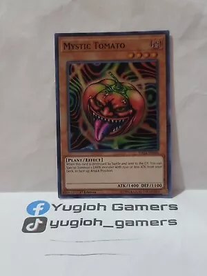 Yugioh Mystic Tomato 1st Edition Dasa-en046 Super Light Played • $2.50