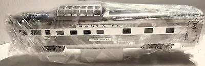 Lionel O Scale 6-19111  Aluminum Vista Observation Car Santa Fe  Vista Valley   • $124.99