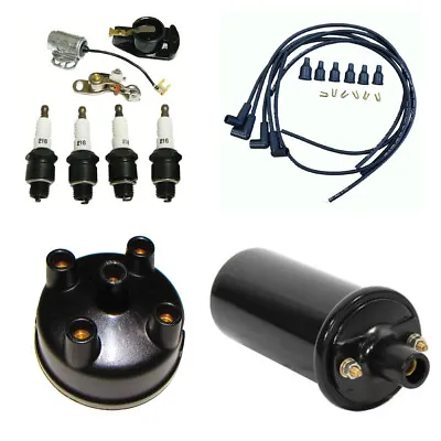 TUNE UP KIT Fits Ford 8N TRACTOR SIDE MOUNT DISTRIBUTOR IGNITION KIT W/ 12V COIL • $86.99