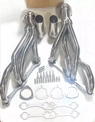 Stainless Steel Exhaust Headers For Chevy V8 265 283 305 327 350 383 400 RETURN • $122.87