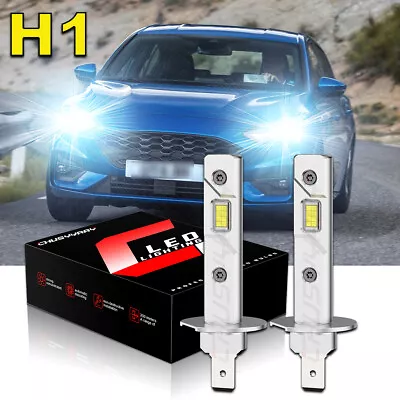 2x H1 LED Headlight Bulbs Conversion Kit High Beam For Ford Focus 2012 - 2018 • $19.99