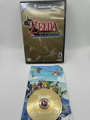 The Legend Of Zelda The Wind Waker (Nintendo GameCube 2003) CIB Tested • $69.22