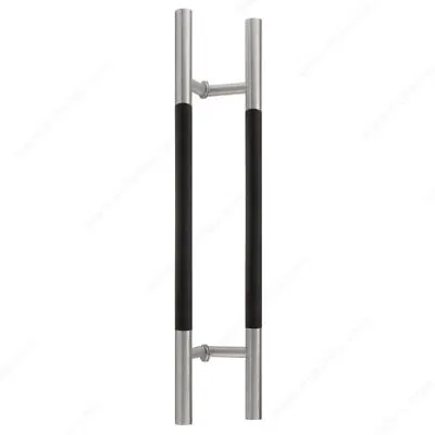 36  Entry Door Pull Offset Ladder Style Handle Back-to-Back Mnt Glass/wood Door • $129.99