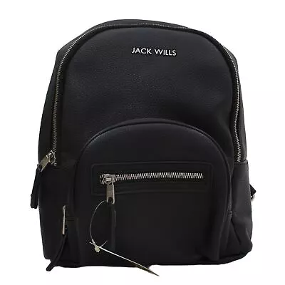 Jack Wills Women's Bag Black 100% Other Backpack • £58.50