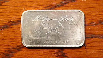 Mother Lode Mint One Ounce .999 Fine Silver Bar Las Vegas 1 Troy Ounce Bar! • $48