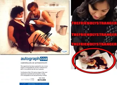 Jennifer Tilly Signed  BOUND  8x10 Photo EXACT PROOF A Hot SEXY Tied Up ACOA COA • $89.96