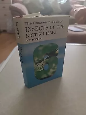  THE OBSERVER'S BOOK OF INSECTS OF THE BRITISH ISLES (CYANAMID WRAPPER) - Linss  • £17.99