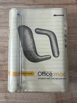 Microsoft Office Mac 2004 Student And Teacher Edition New 3 Installs • $14.99