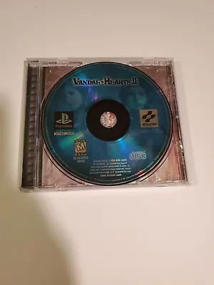 Vandal-Hearts 2 (PlayStation 1 PS1 2005) ☆ Authentic ☆ • $63.75