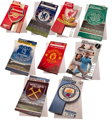 Football Club Birthday Cards Official Merchandise - Gift Present Xmas  • £2.99