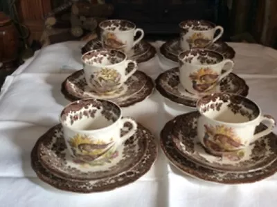 £6.20 • Buy Tea Cups Saucers Palissy Game China Royal Worcester Game Bird Series Trios 